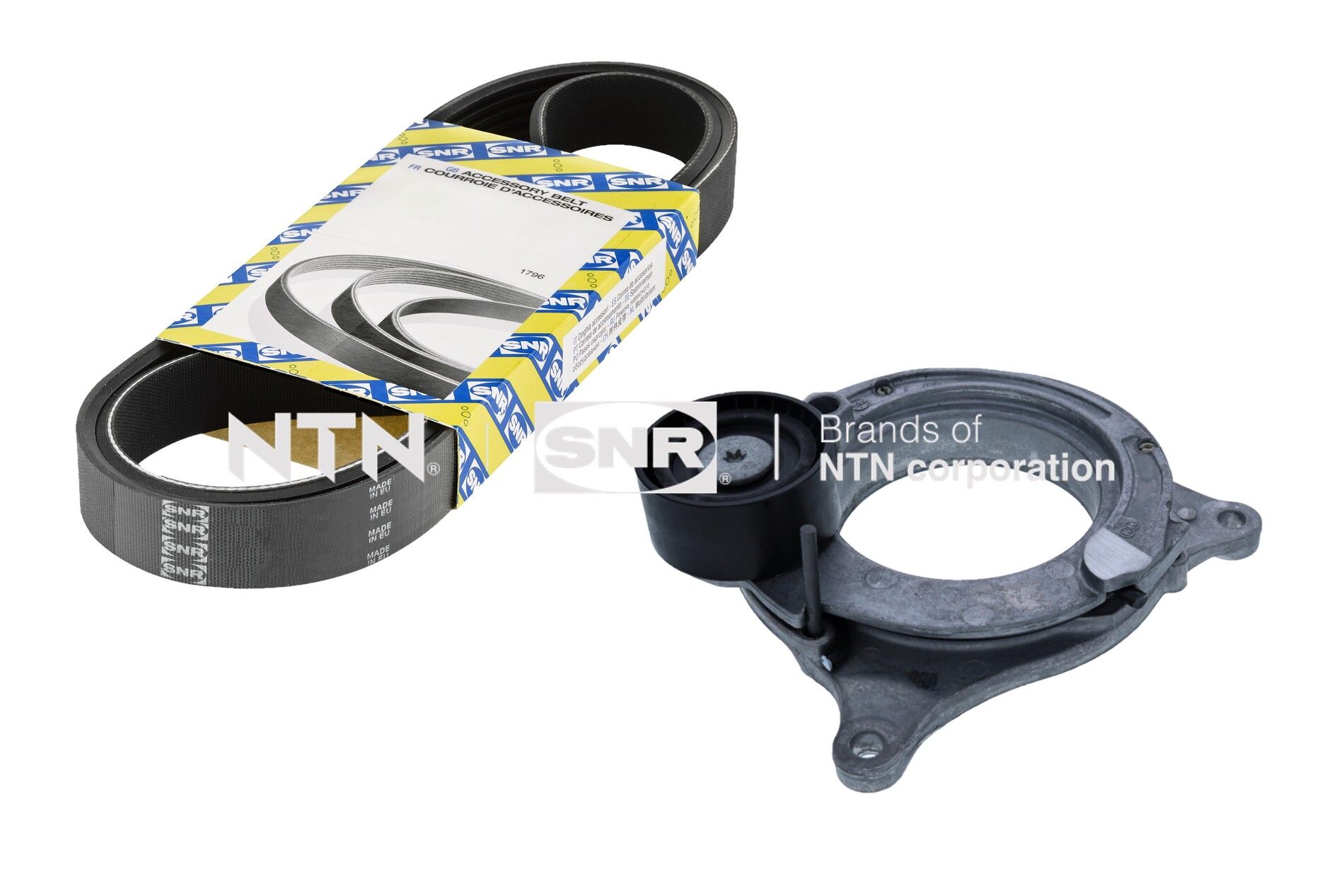 Kit cinghie poly-v NTN-SNR KA850.20