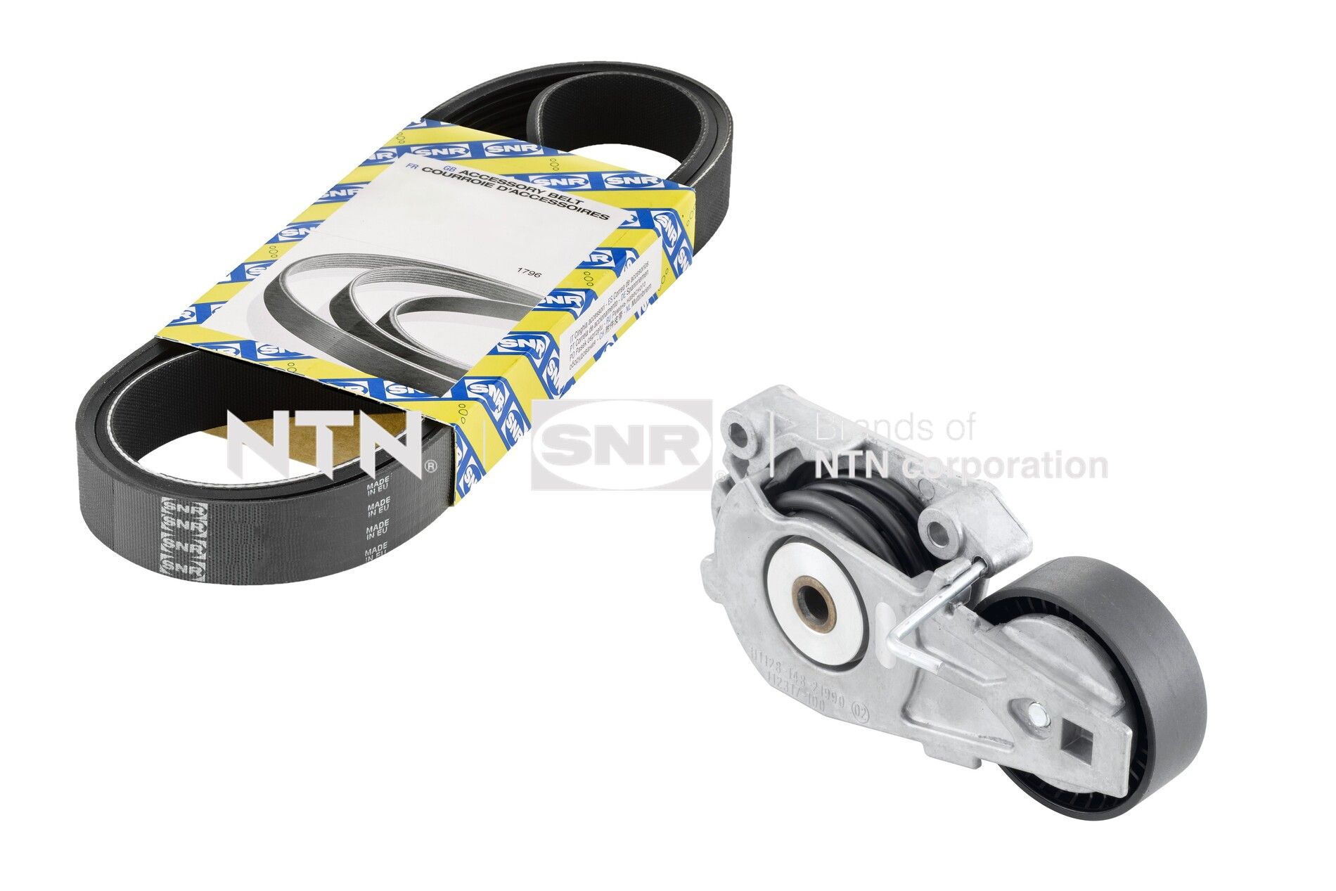 Kit cinghie poly-v NTN-SNR KA850.21