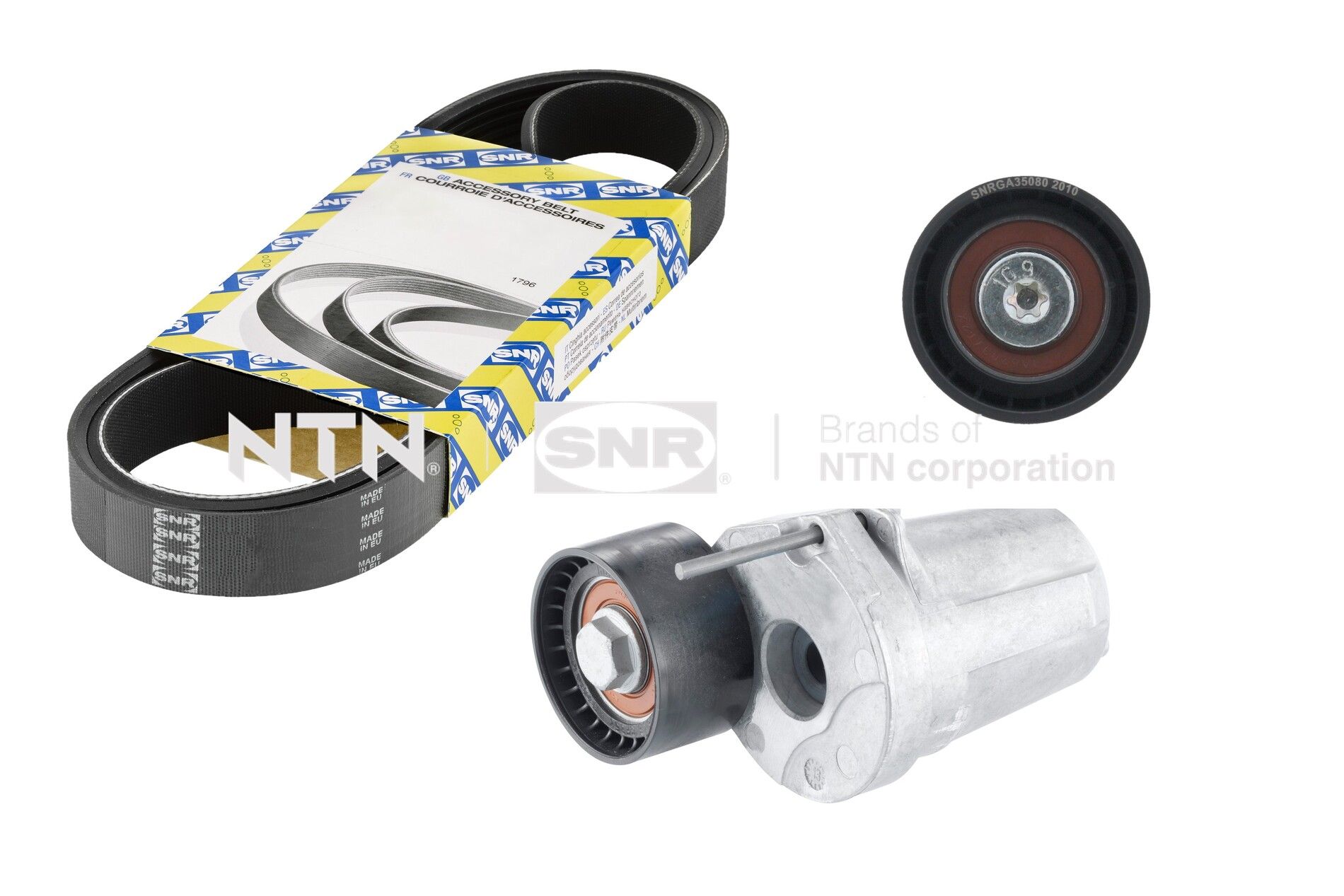 Kit cinghie poly-v NTN-SNR KA850.23