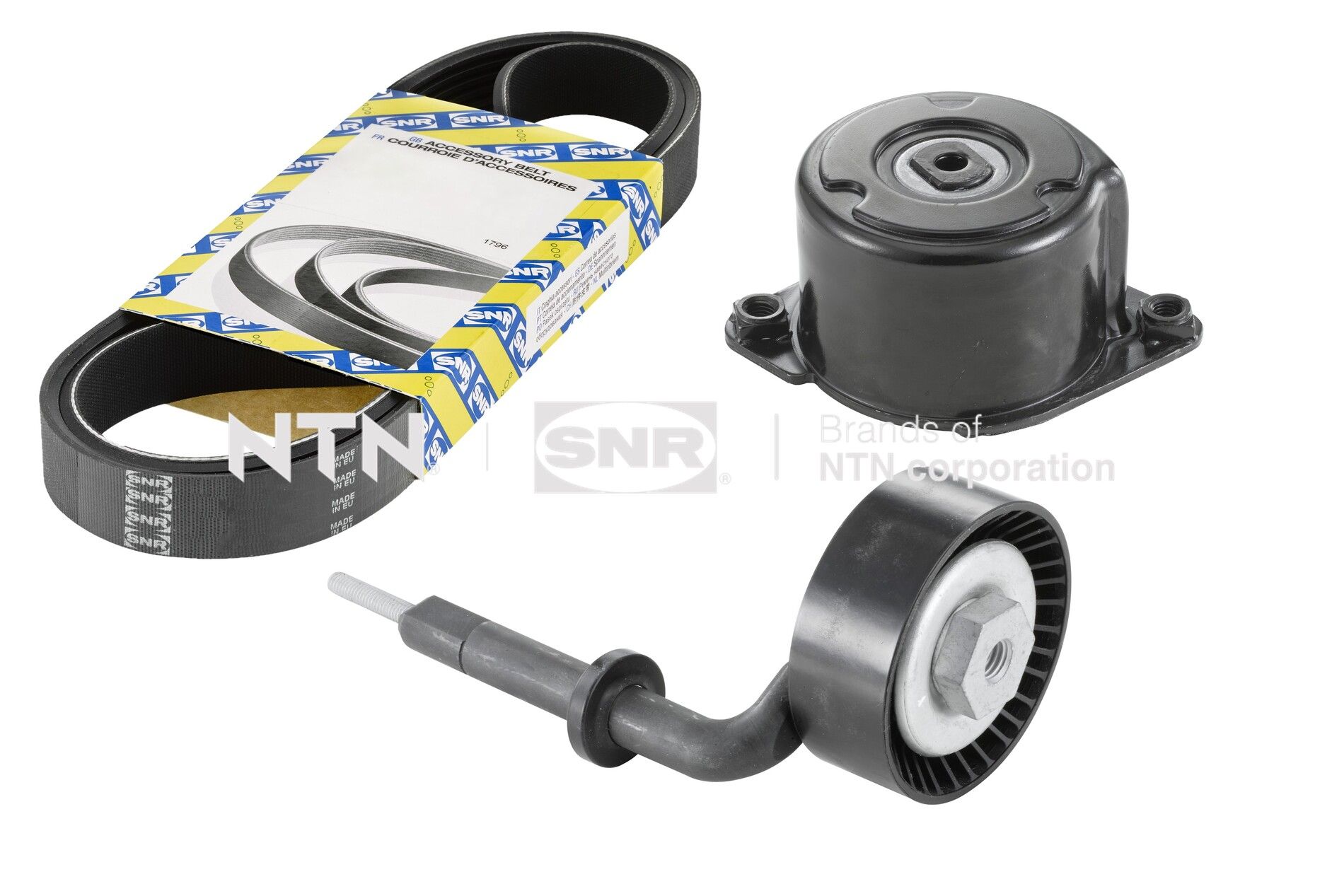 Kit cinghie poly-v NTN-SNR KA850.25