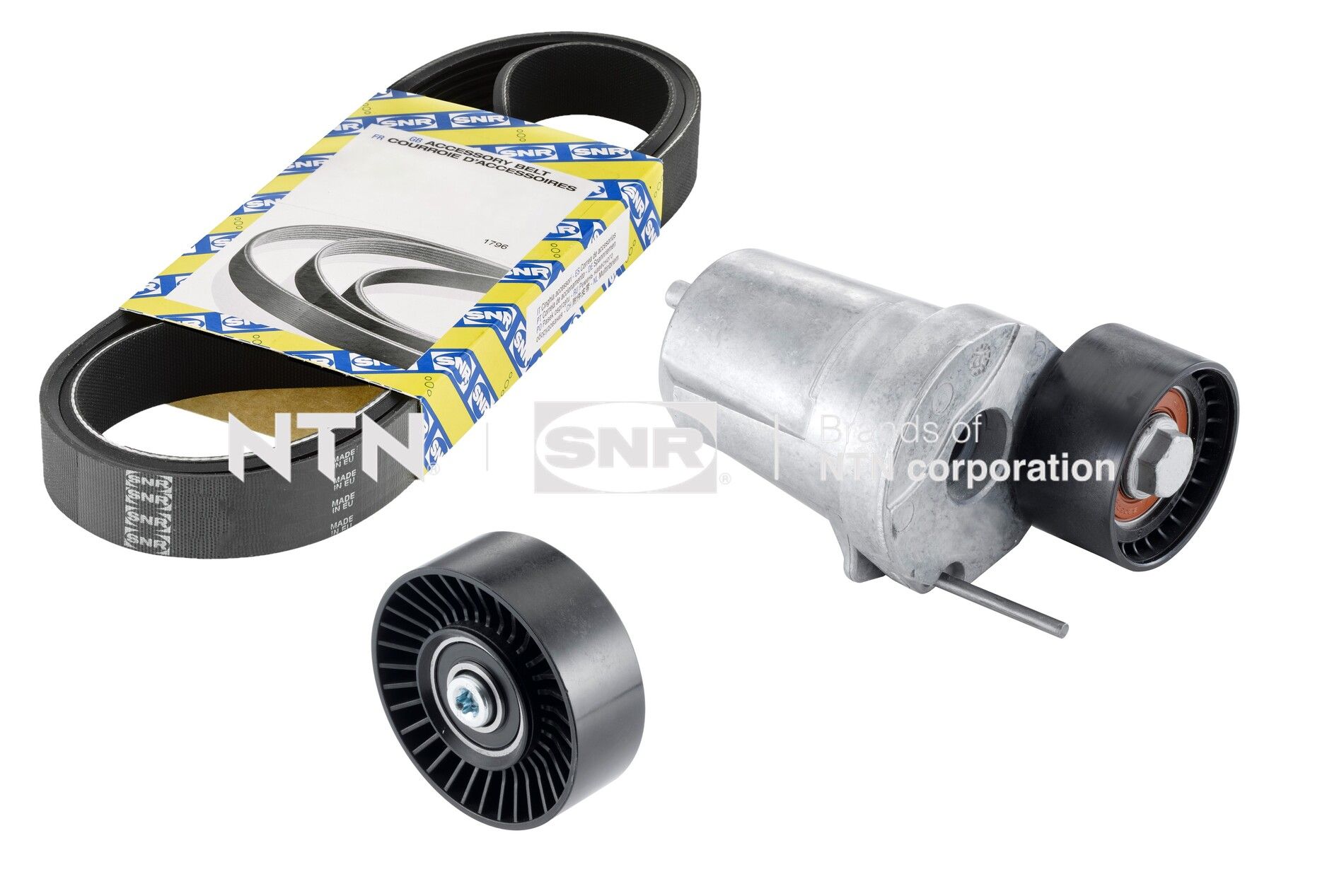 Kit cinghie poly-v NTN-SNR KA850.26
