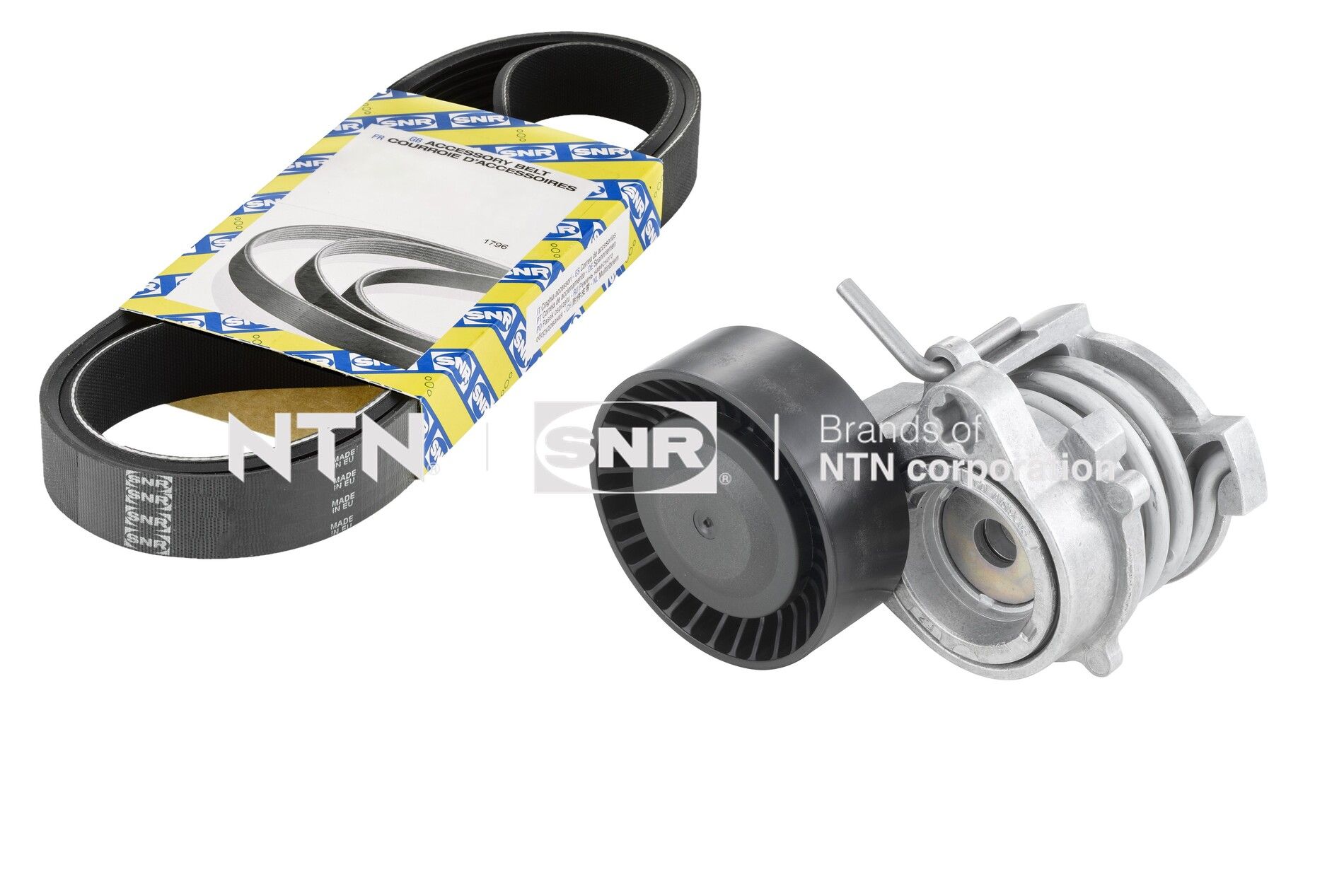 Kit cinghie poly-v NTN-SNR KA850.27