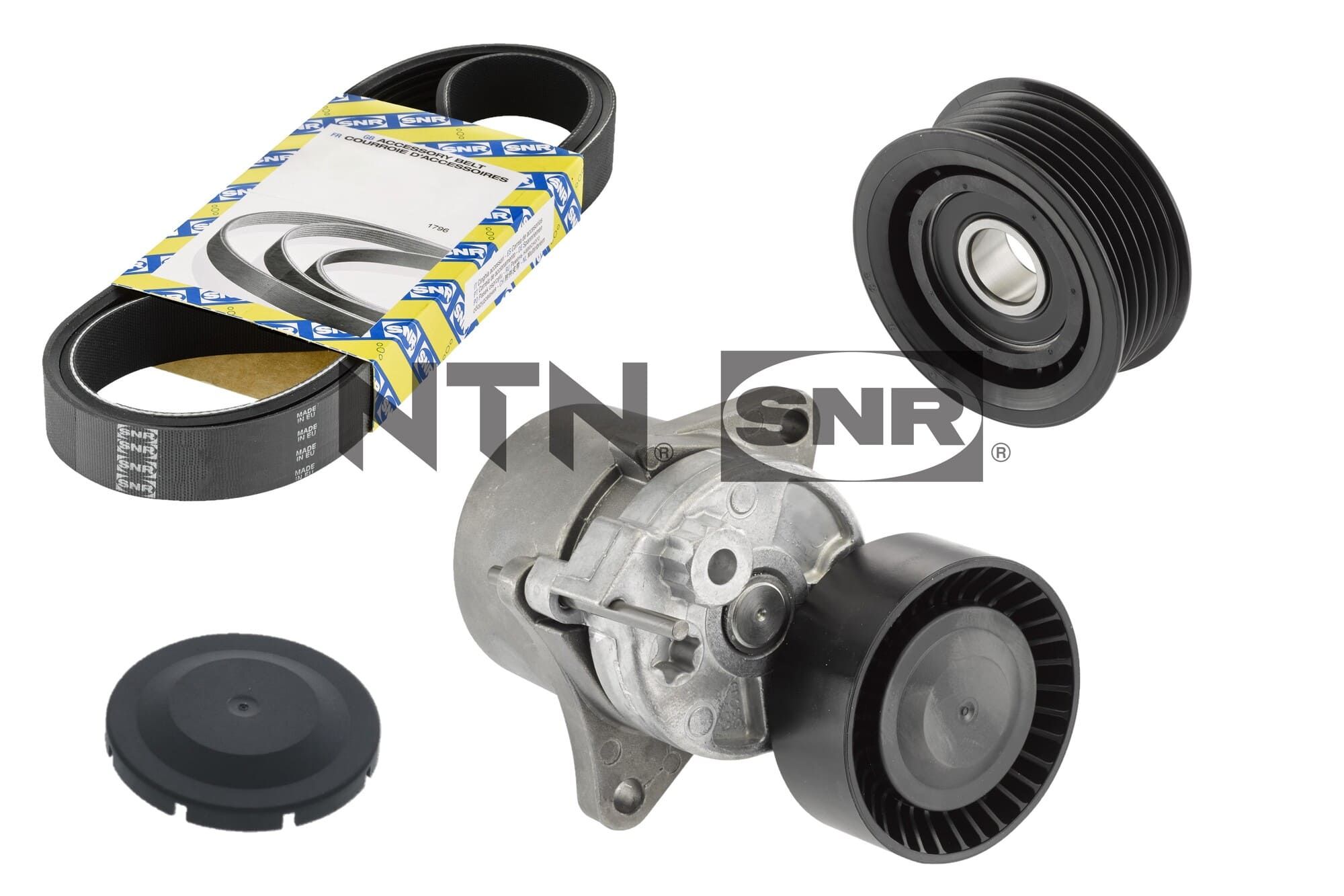 Kit cinghie poly-v NTN-SNR KA851.08