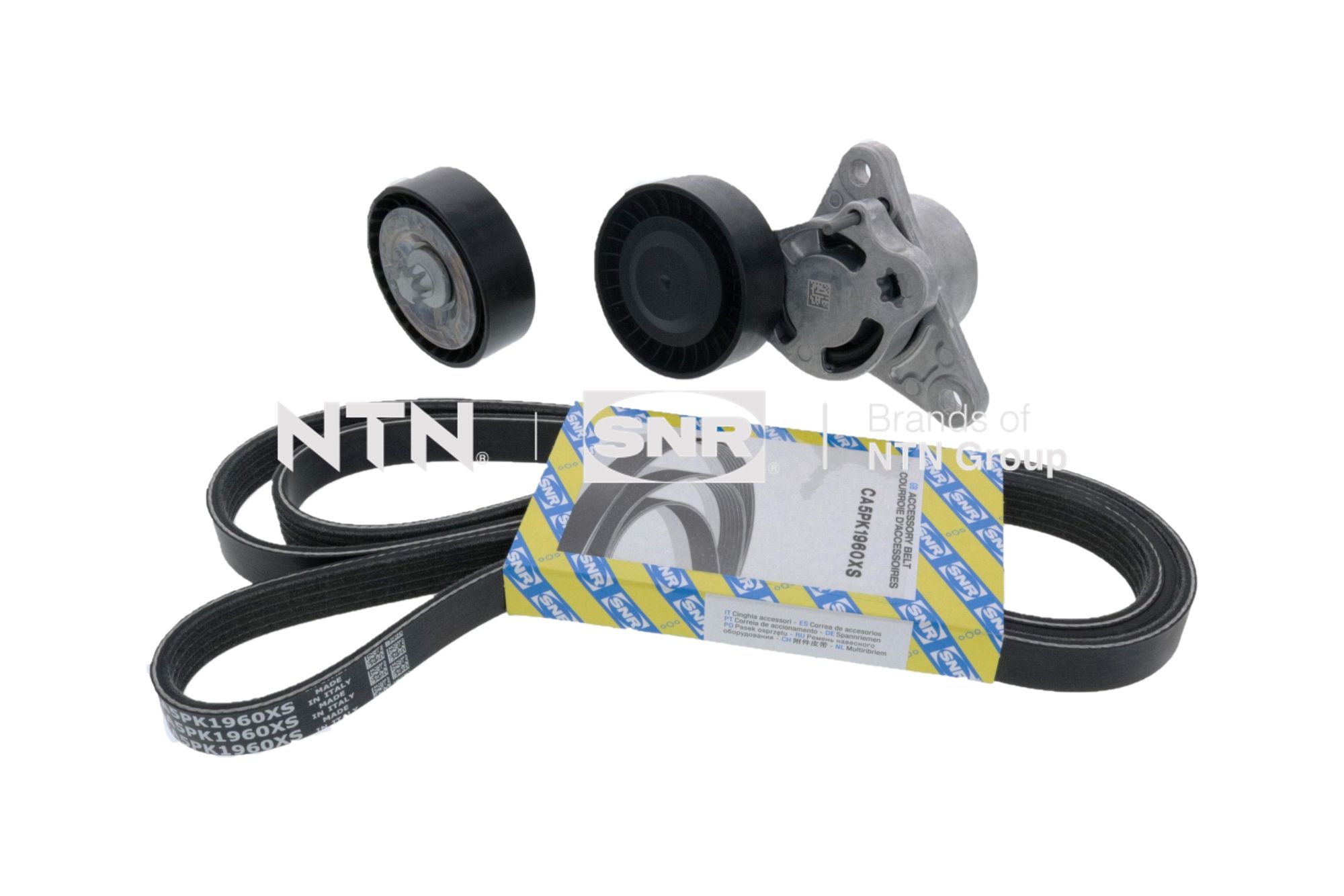 Kit cinghie poly-v NTN-SNR KA851.10