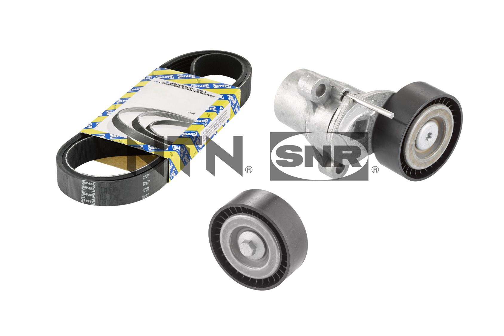 Kit cinghie poly-v NTN-SNR KA852.11