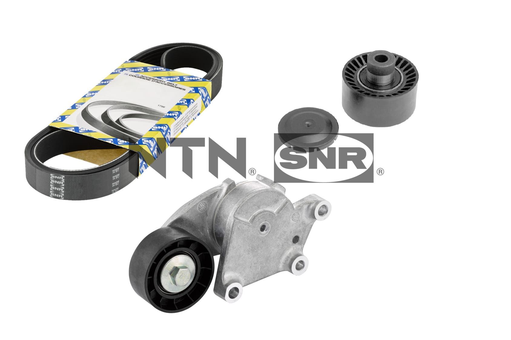 Kit cinghie poly-v NTN-SNR KA852.14