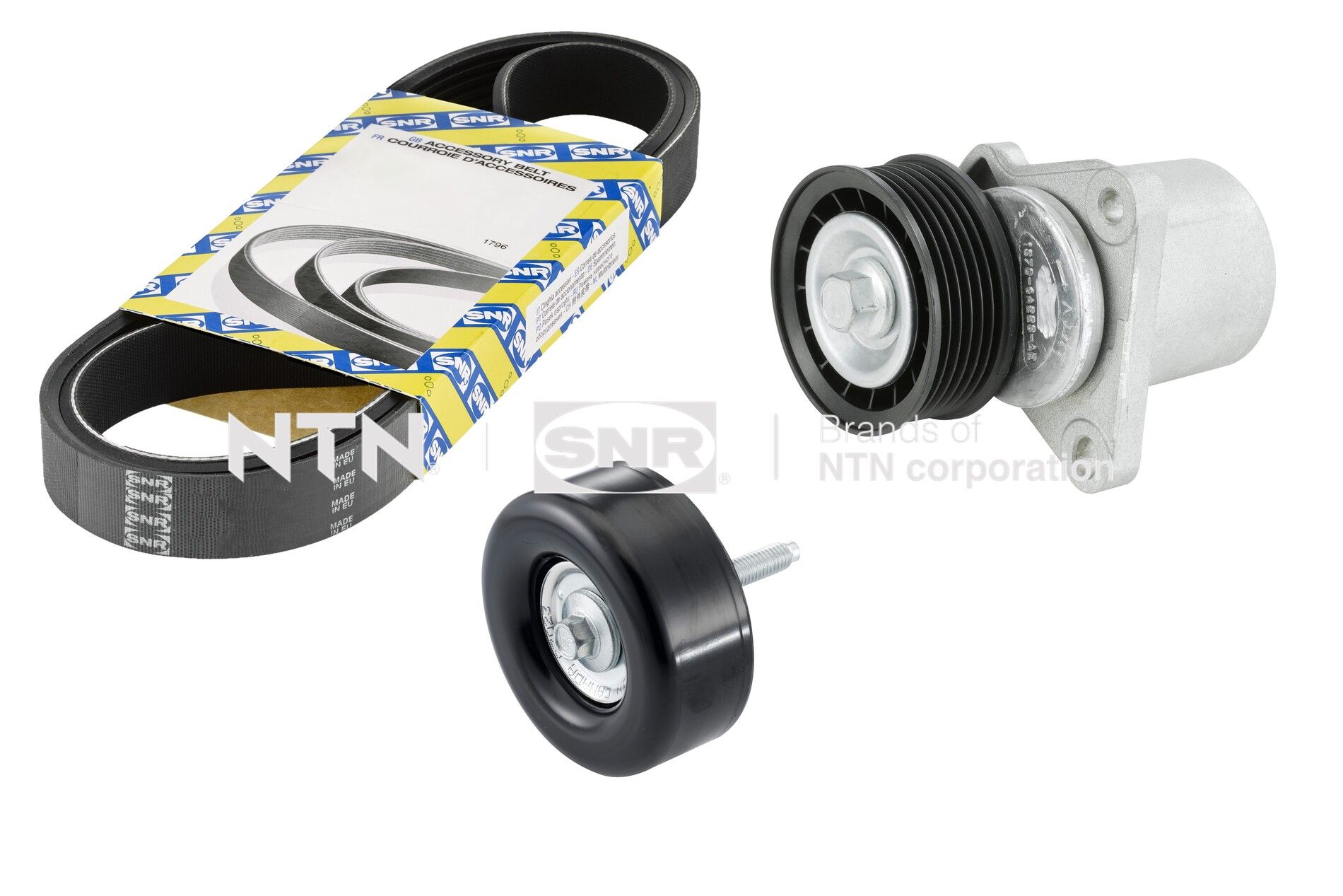 Kit cinghie poly-v NTN-SNR KA852.15