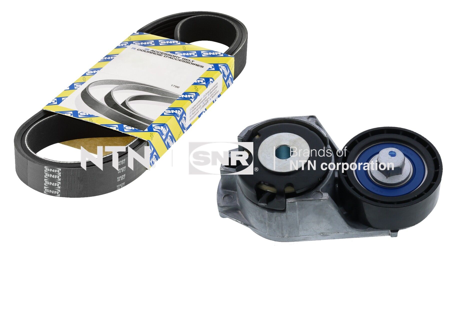 Kit cinghie poly-v NTN-SNR KA852.16