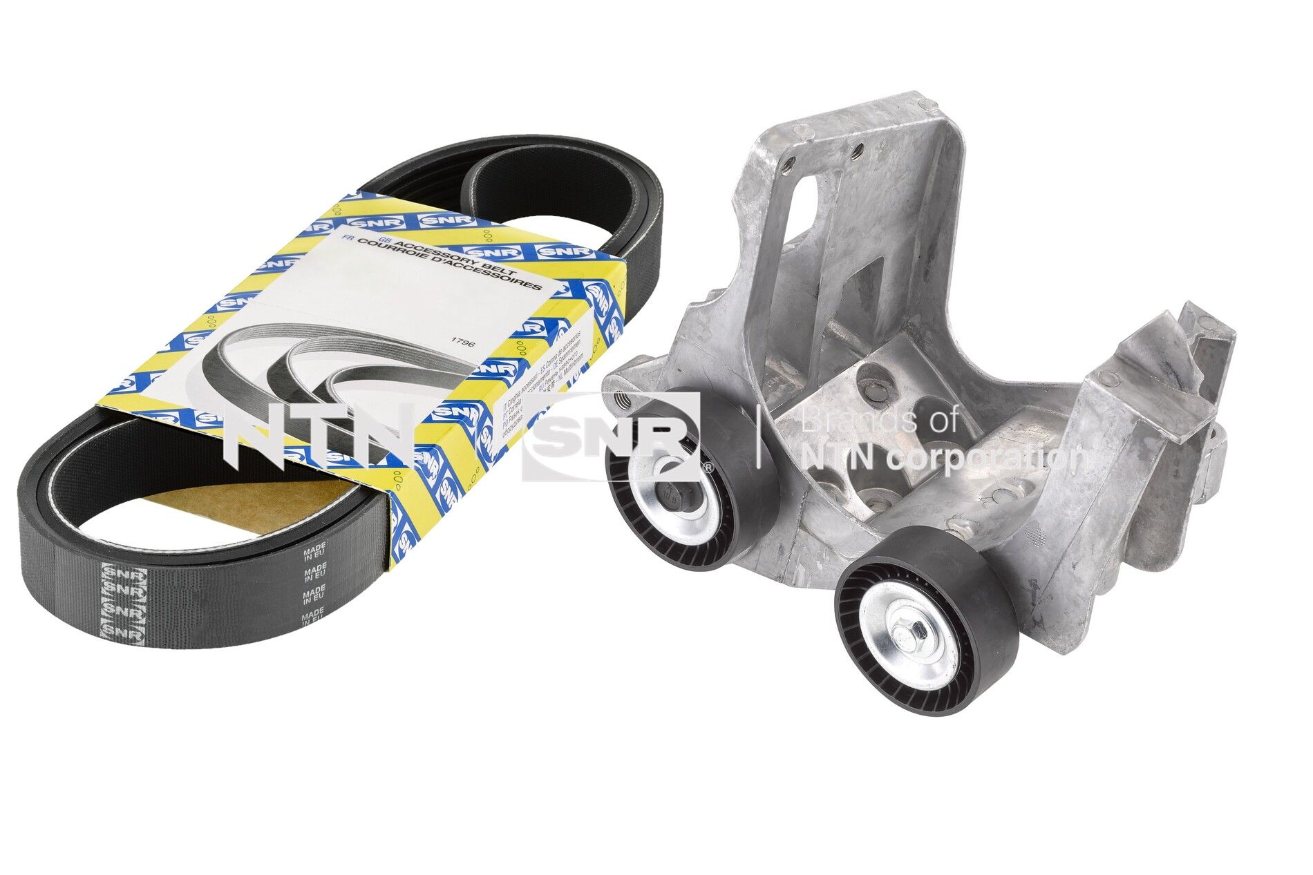 Kit cinghie poly-v NTN-SNR KA852.21