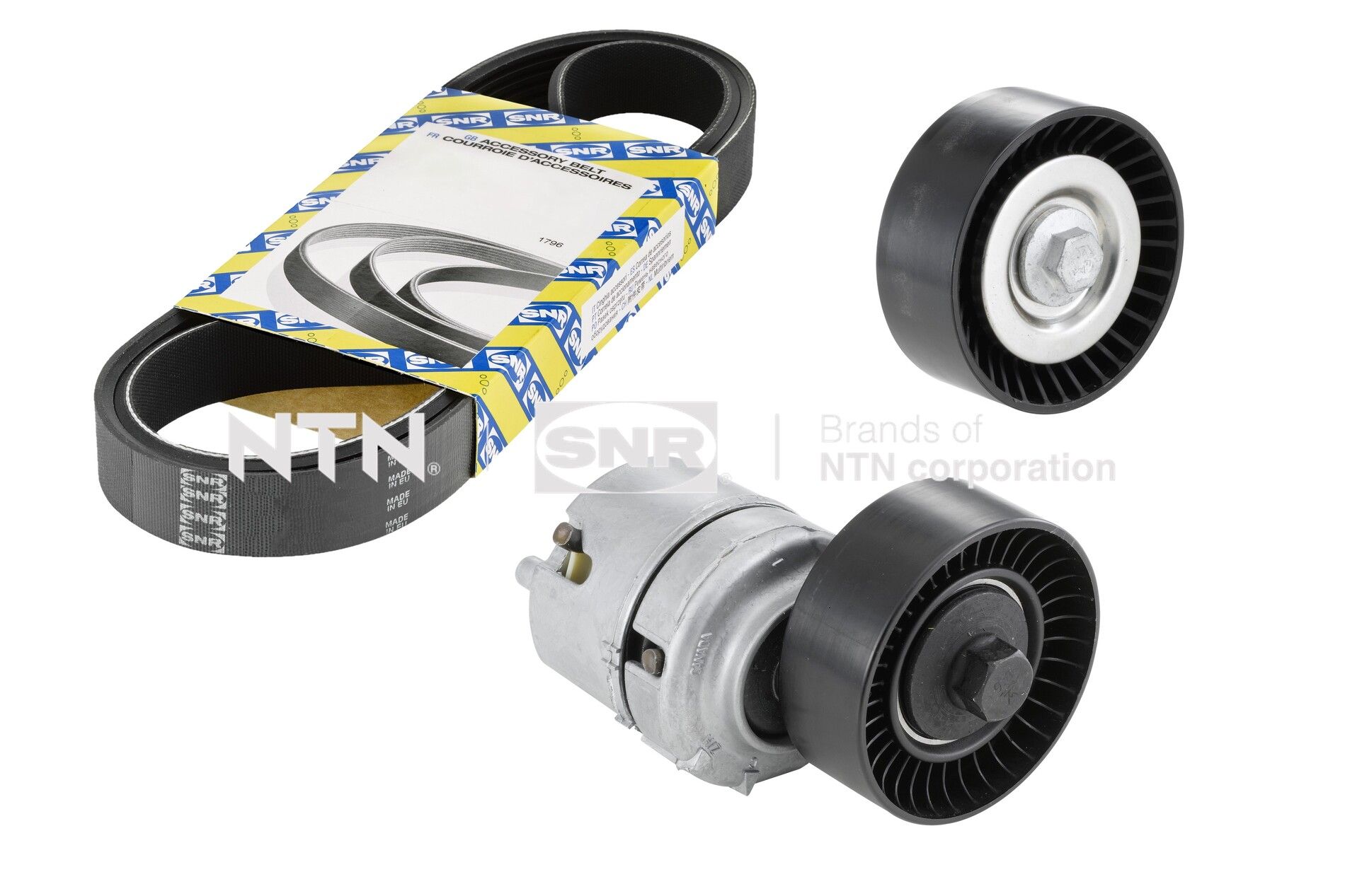 Kit cinghie poly-v NTN-SNR KA852.23