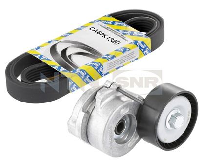 Kit cinghie poly-v NTN-SNR KA853.01