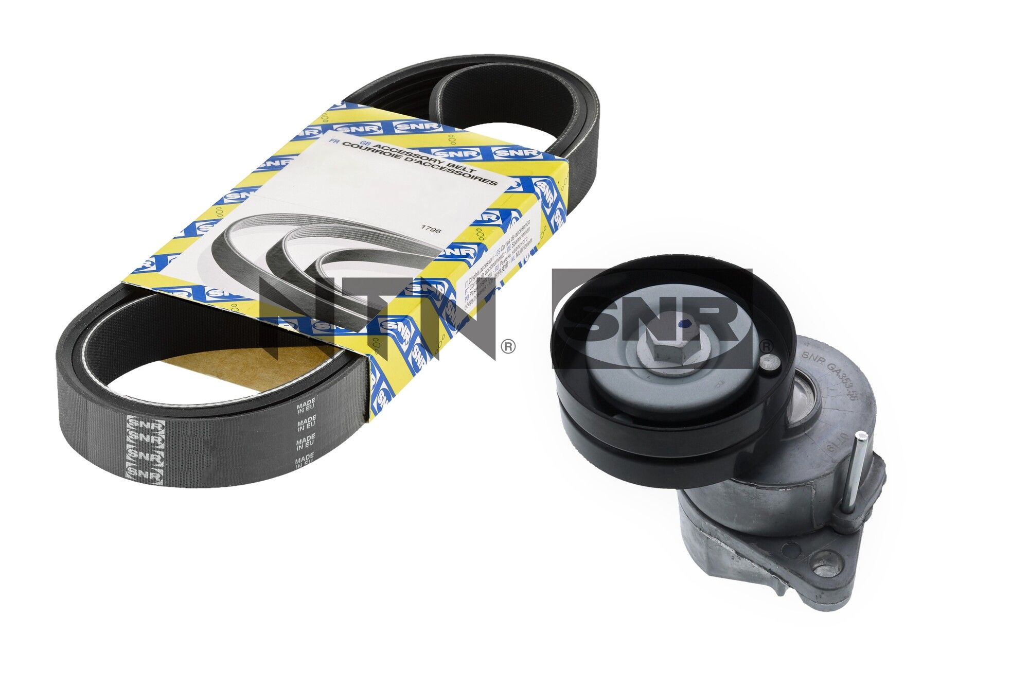 Kit cinghie poly-v NTN-SNR KA853.13