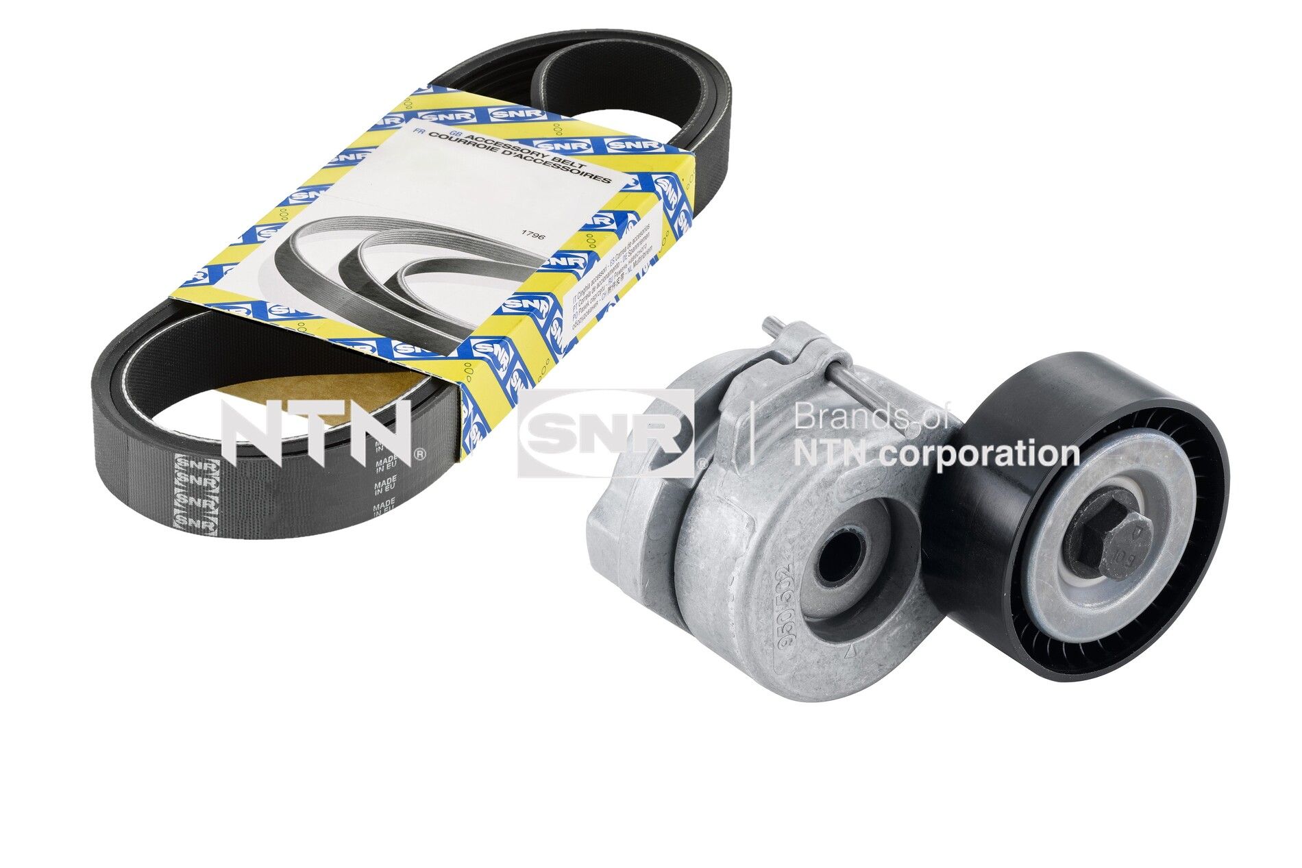 Kit cinghie poly-v NTN-SNR KA853.19