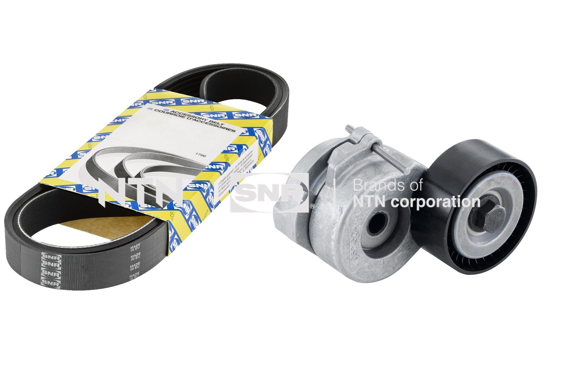 Kit cinghie poly-v NTN-SNR KA853.20