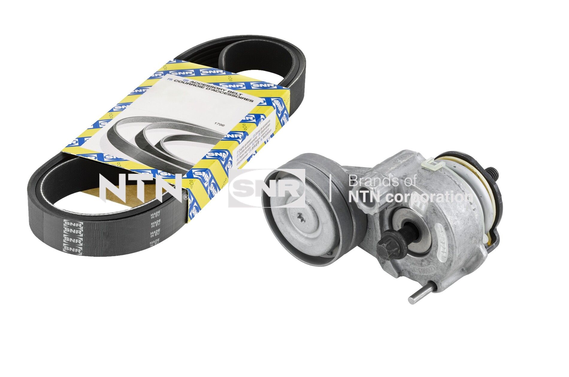 Kit cinghie poly-v NTN-SNR KA853.24