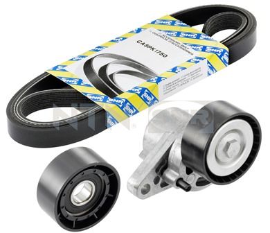 Kit cinghie poly-v NTN-SNR KA855.12