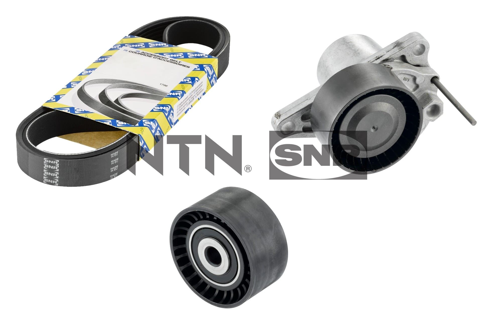 Kit cinghie poly-v NTN-SNR KA855.33