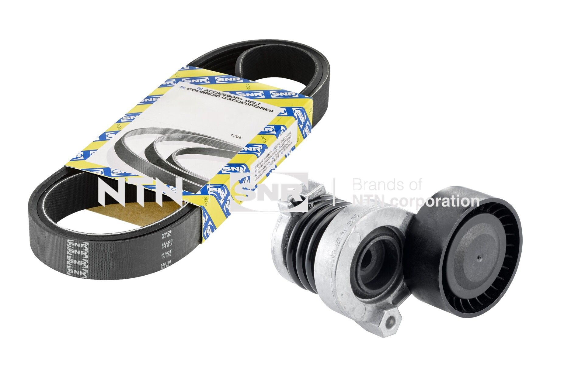 Kit cinghie poly-v NTN-SNR KA855.39