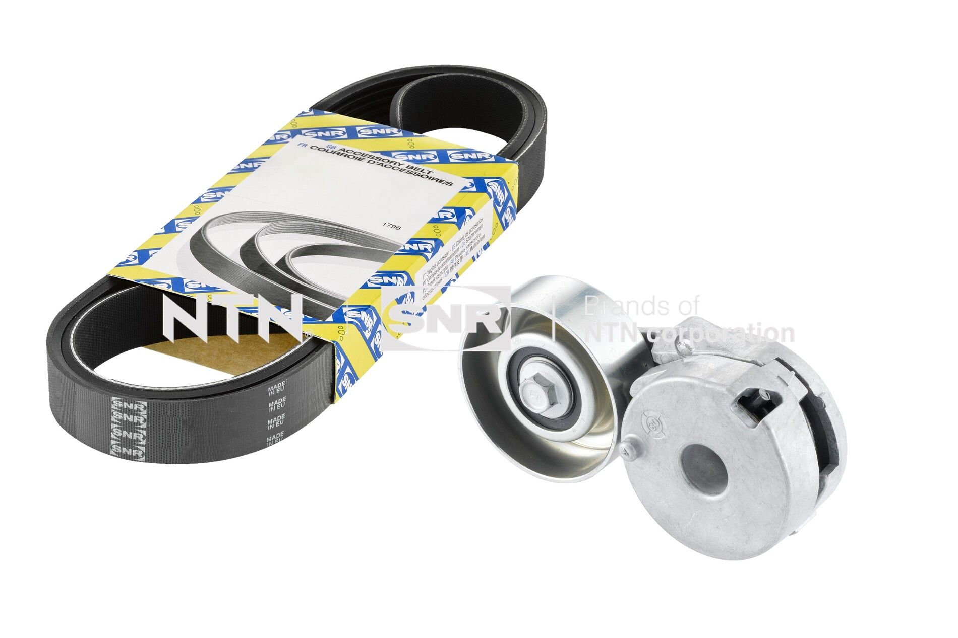 Kit cinghie poly-v NTN-SNR KA855.41