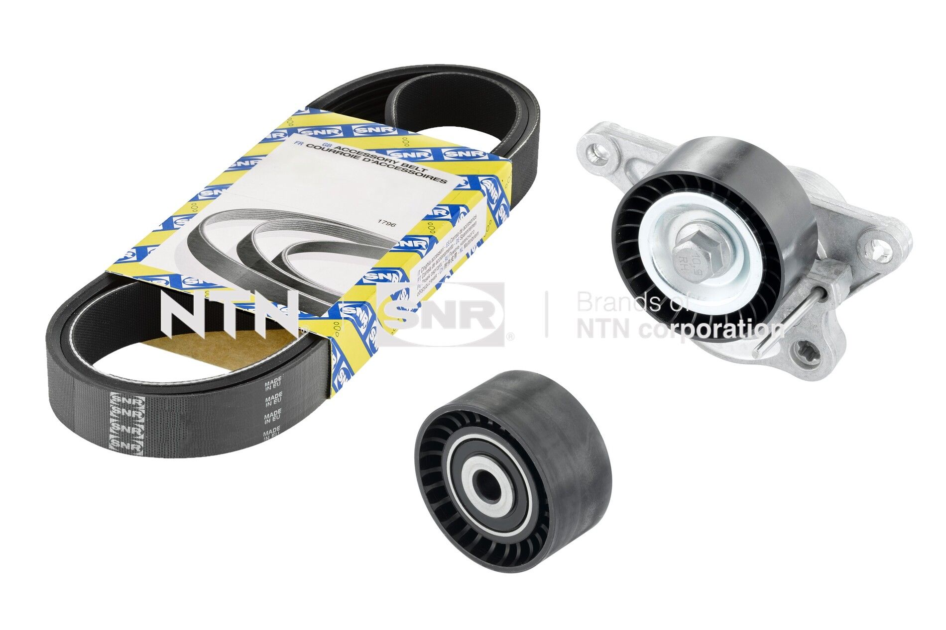 Kit cinghie poly-v NTN-SNR KA855.42