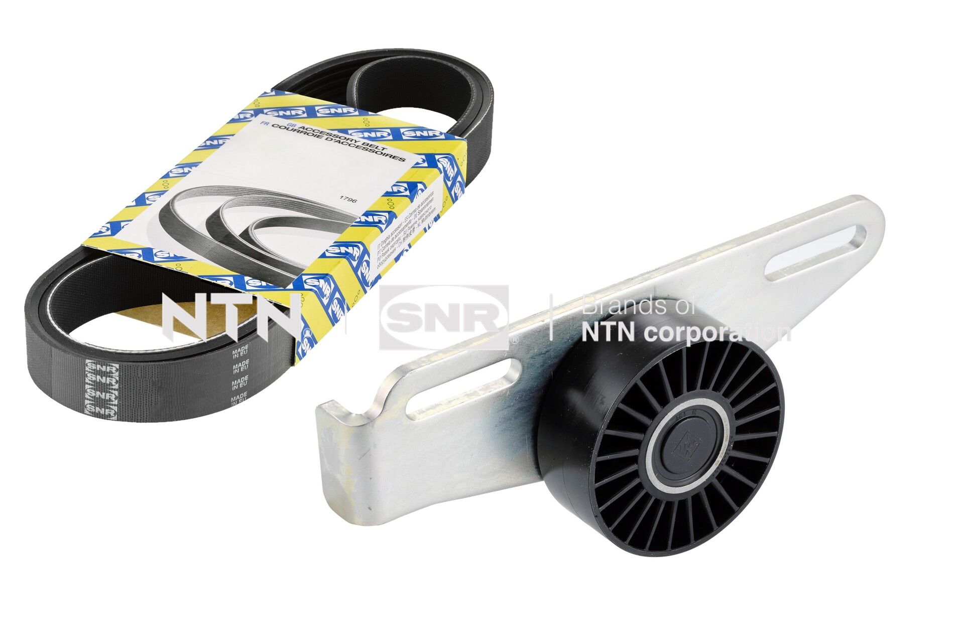 Kit cinghie poly-v NTN-SNR KA855.44