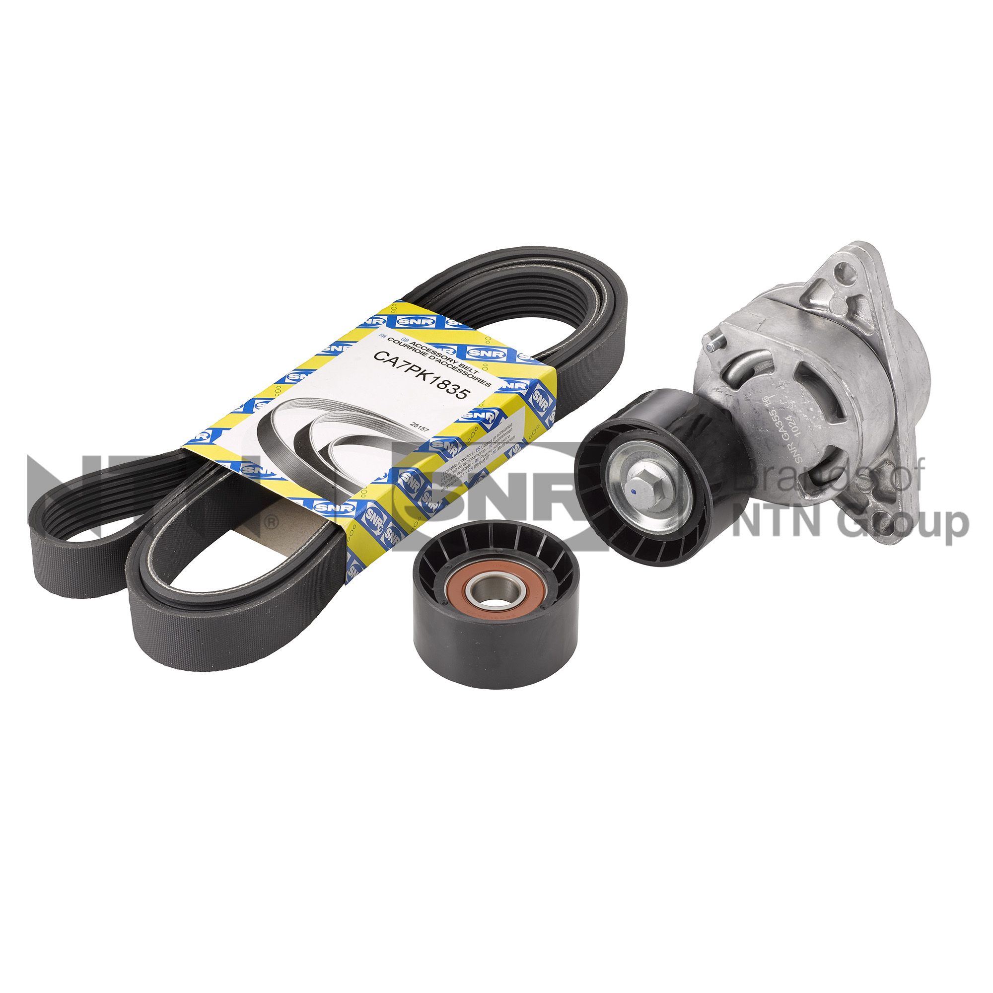 Kit cinghie poly-v NTN-SNR KA855.57