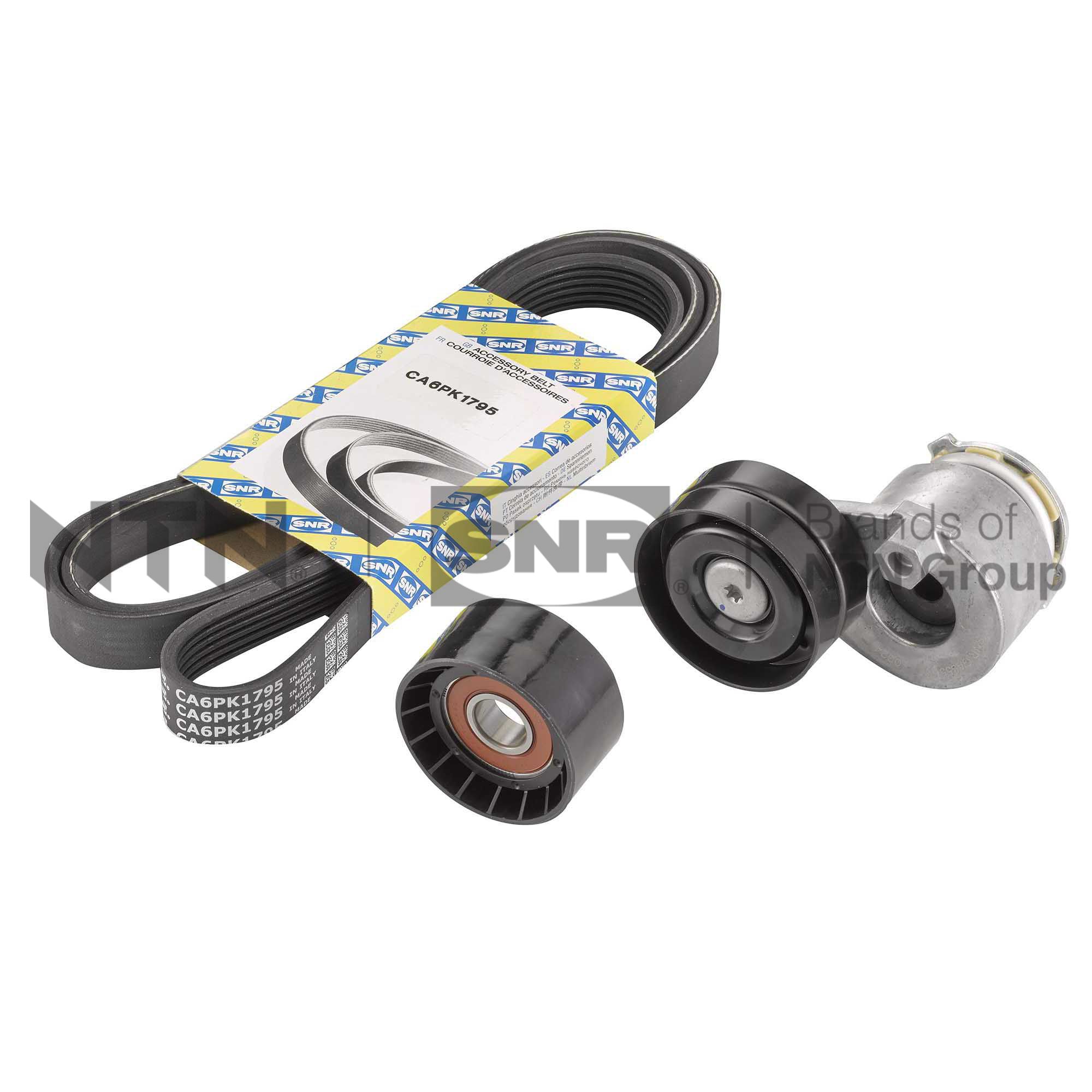 Kit cinghie poly-v NTN-SNR KA855.58