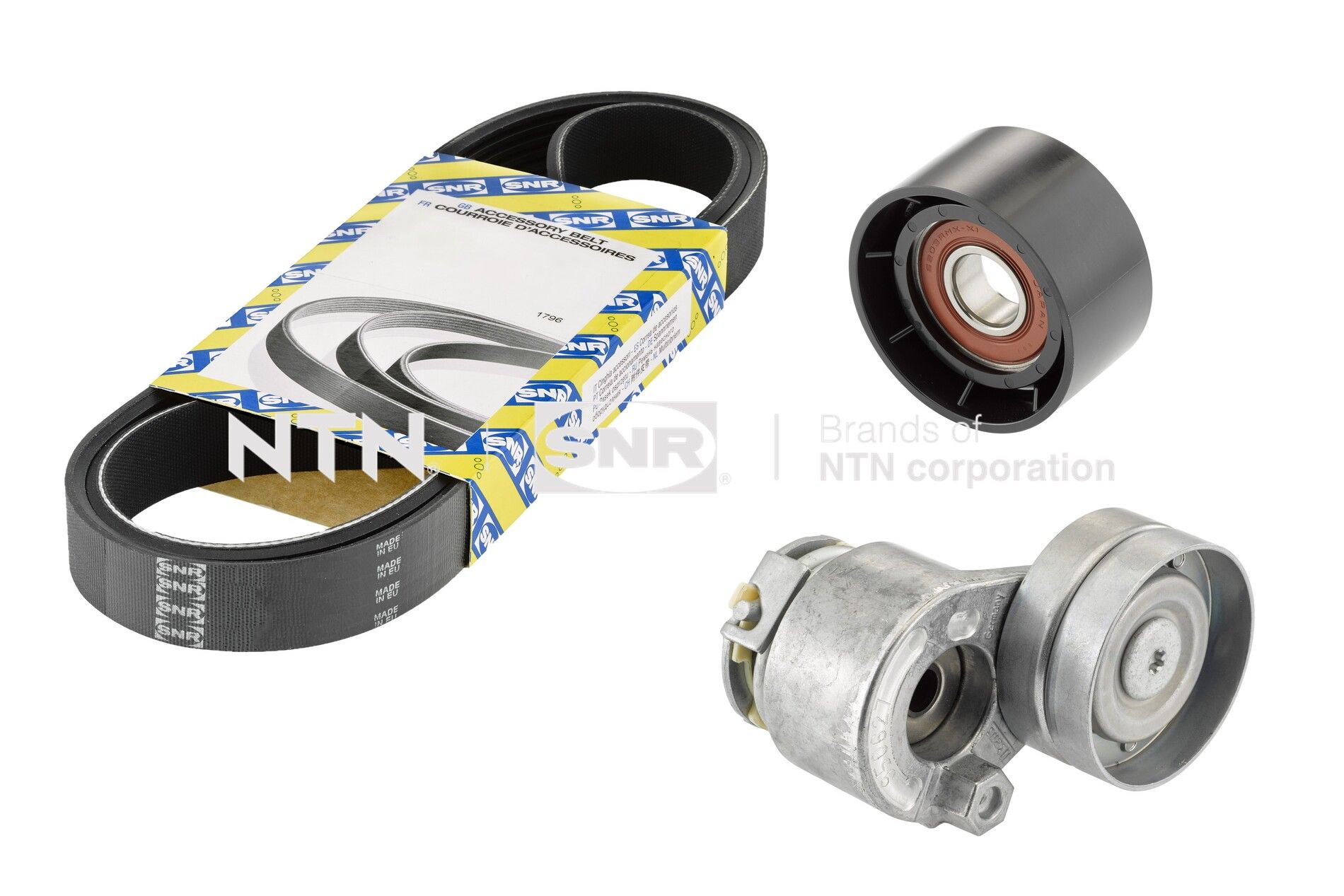 Kit cinghie poly-v NTN-SNR KA855.61