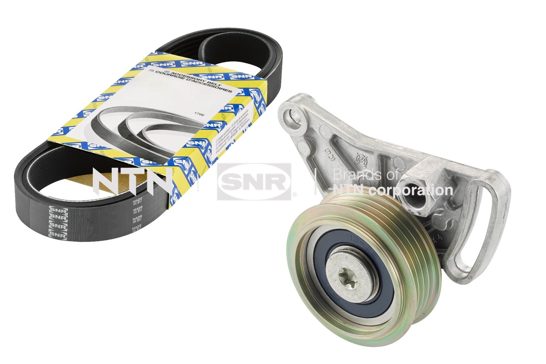 Kit cinghie poly-v NTN-SNR KA857.40