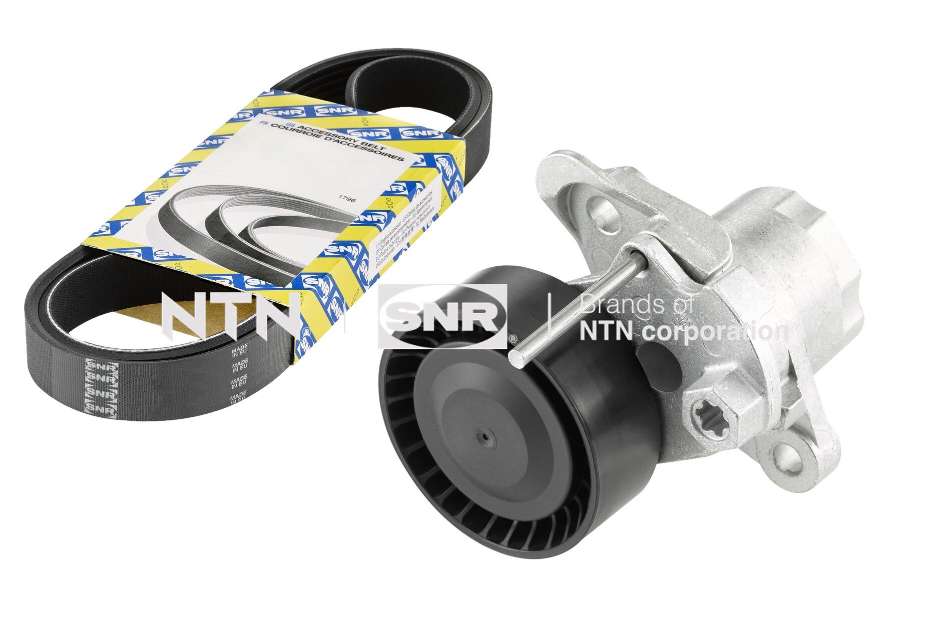 Kit cinghie poly-v NTN-SNR KA857.41