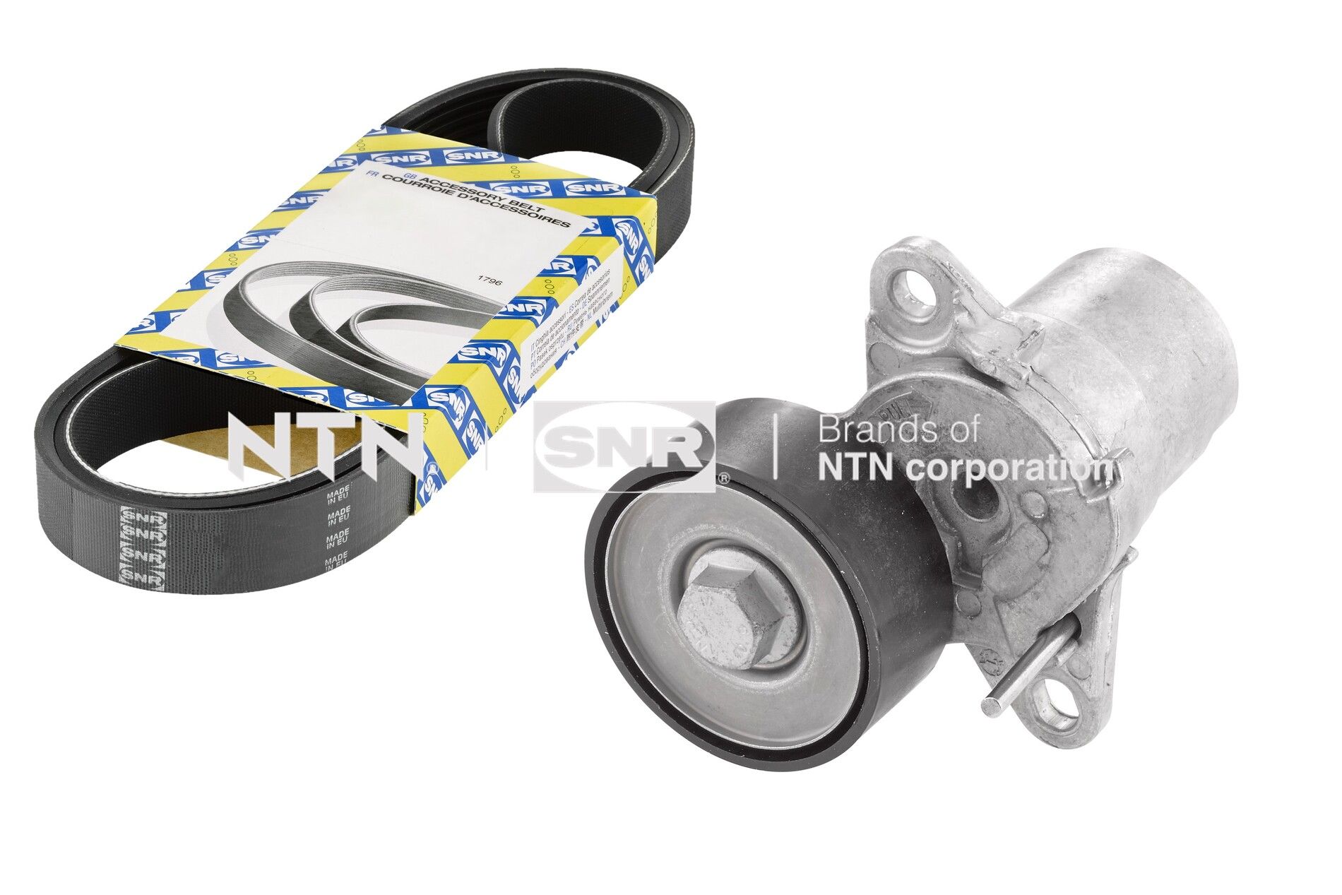 Kit cinghie poly-v NTN-SNR KA857.43