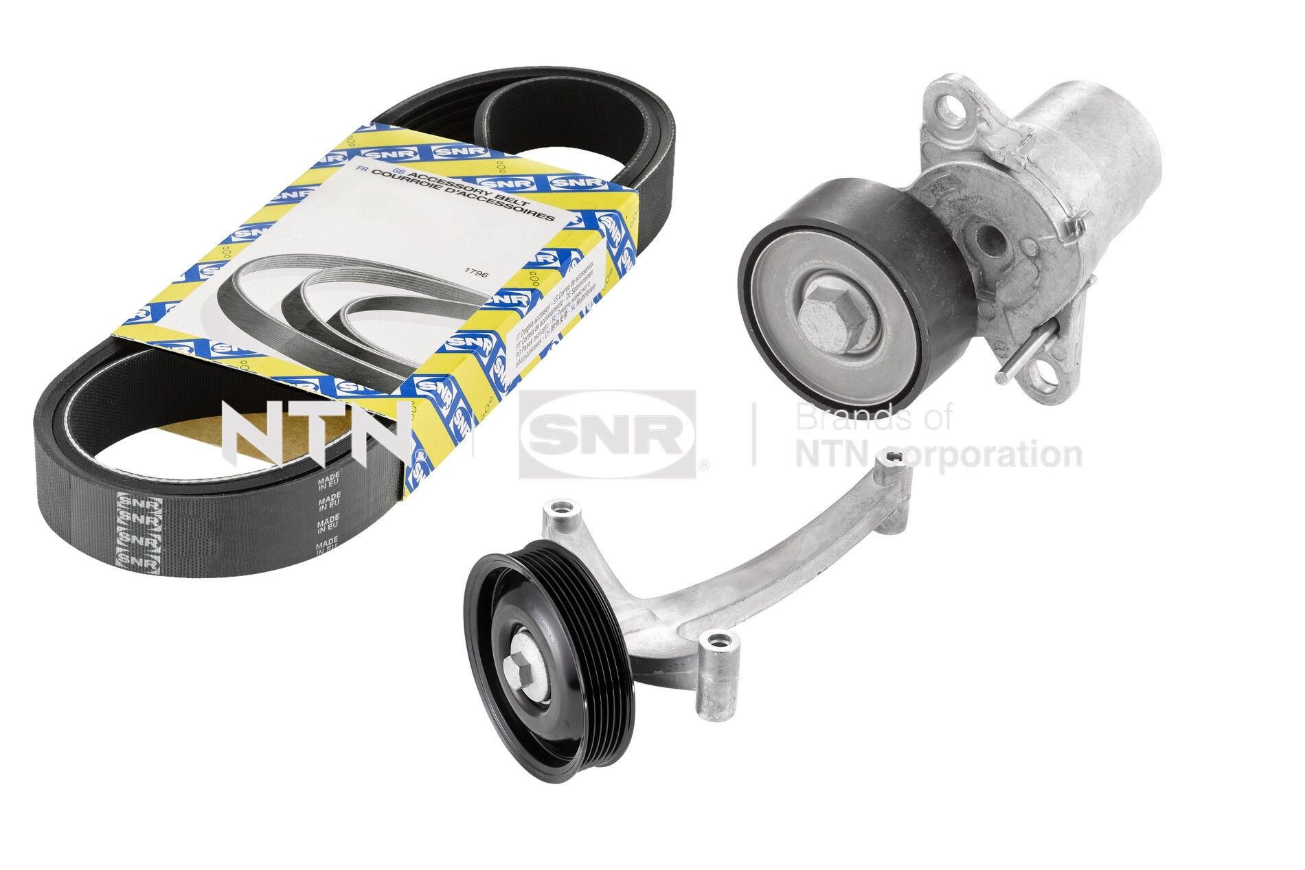 Kit cinghie poly-v NTN-SNR KA857.45