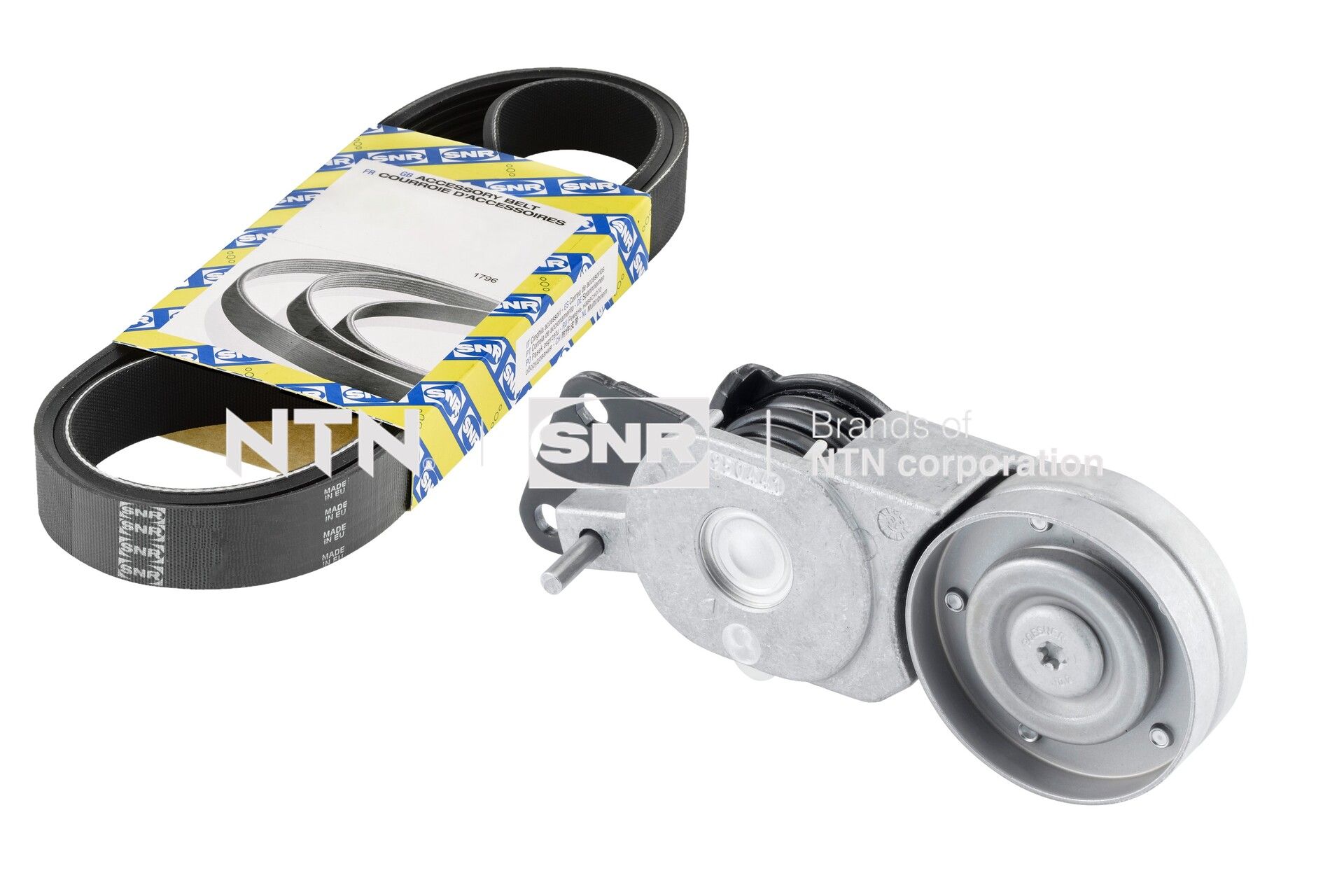 Kit cinghie poly-v NTN-SNR KA857.48