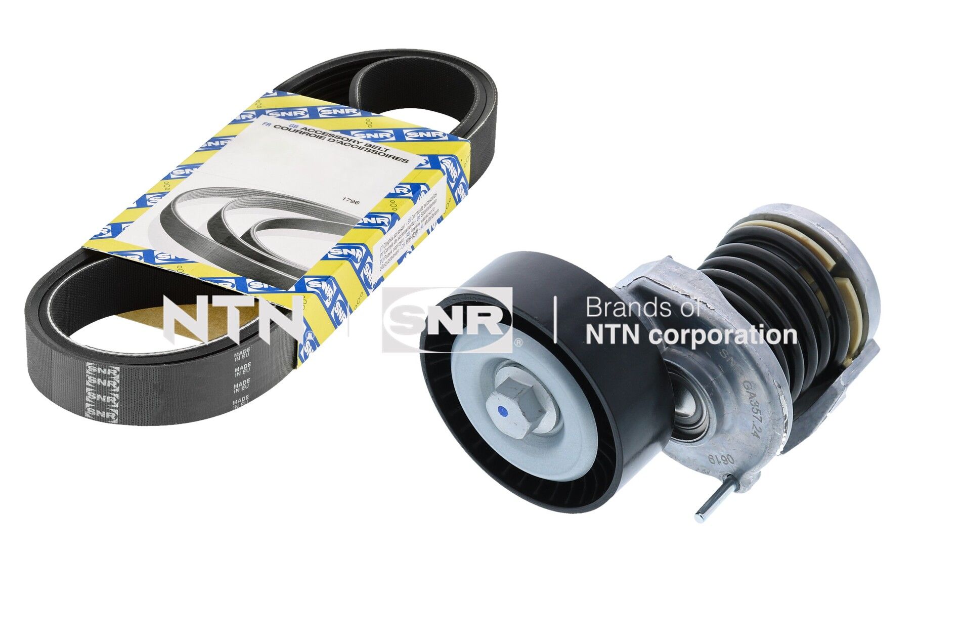 Kit cinghie poly-v NTN-SNR KA857.52