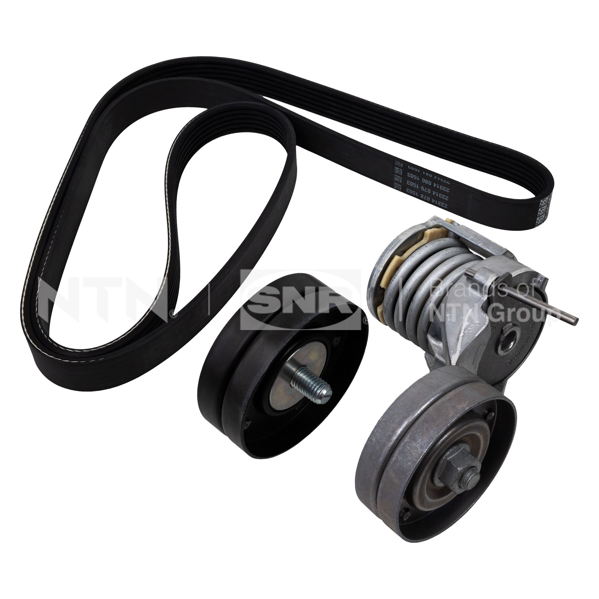 Kit cinghie poly-v NTN-SNR KA857.55