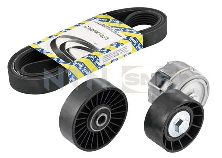 Kit cinghie poly-v NTN-SNR KA858.03