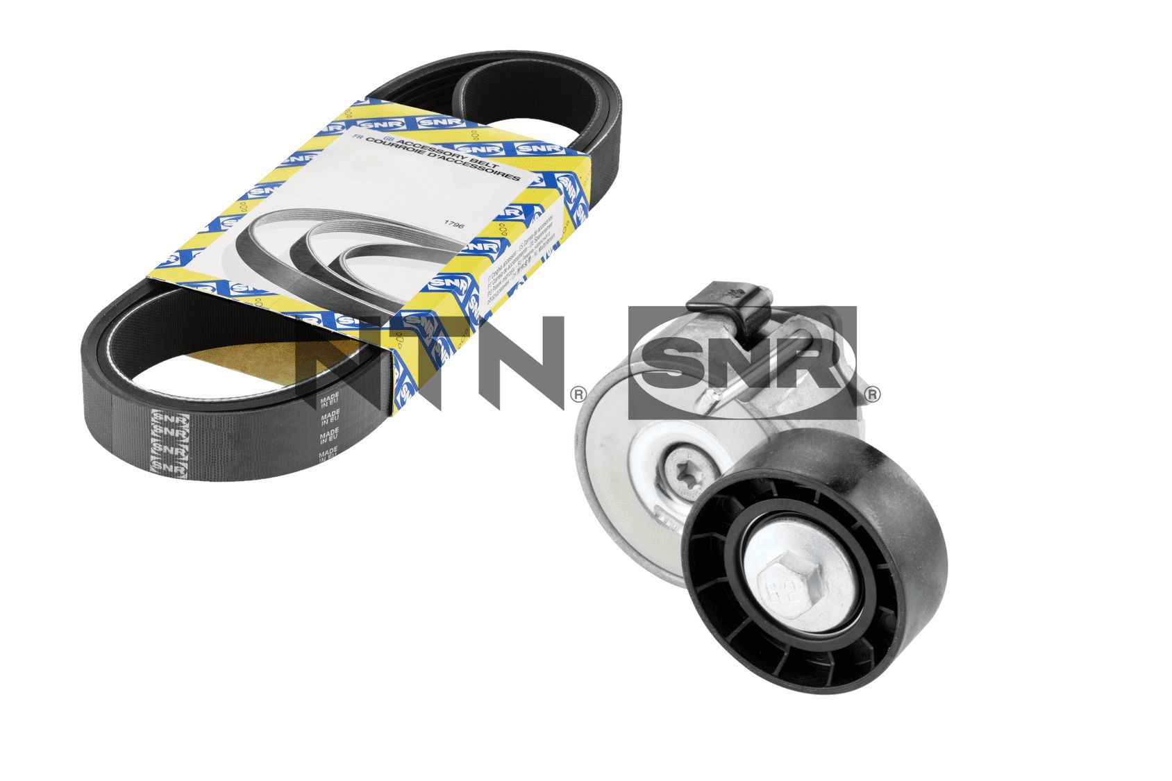 Kit cinghie poly-v NTN-SNR KA858.06