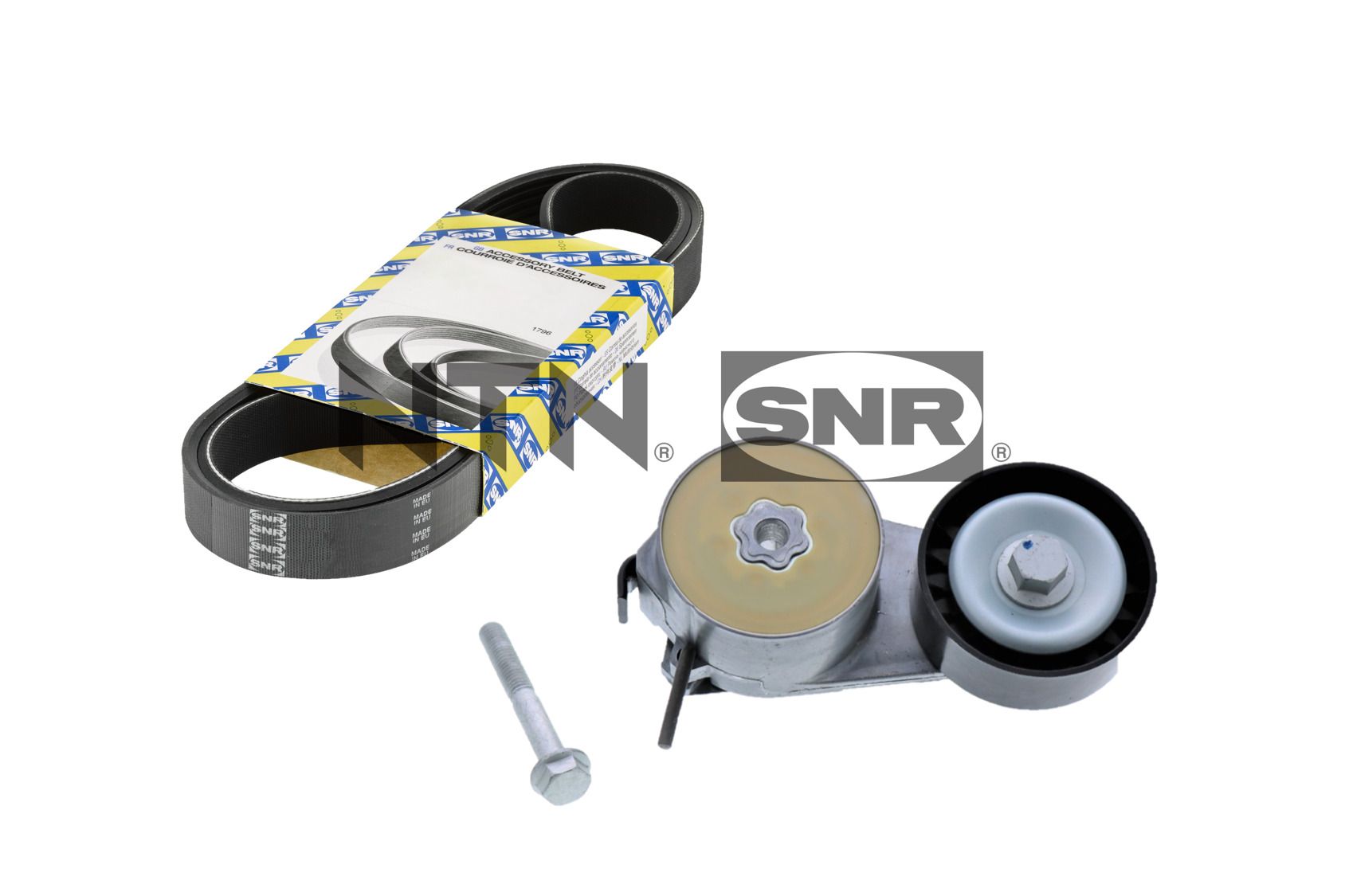 Kit cinghie poly-v NTN-SNR KA858.08