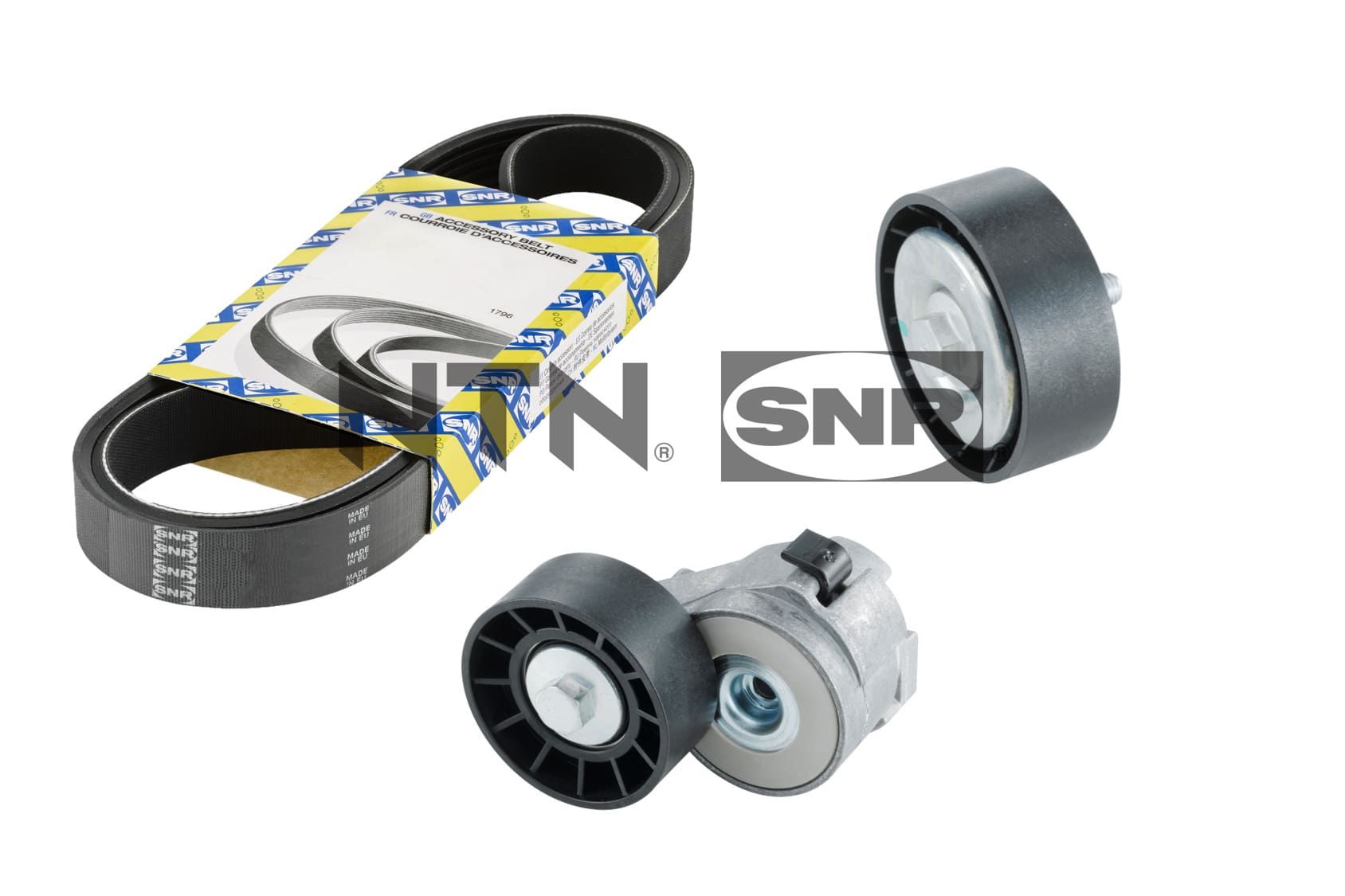 Kit cinghie poly-v NTN-SNR KA858.09