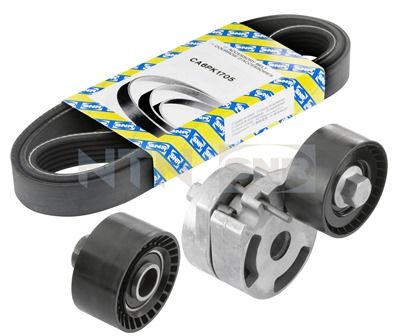 Kit cinghie poly-v NTN-SNR KA859.29