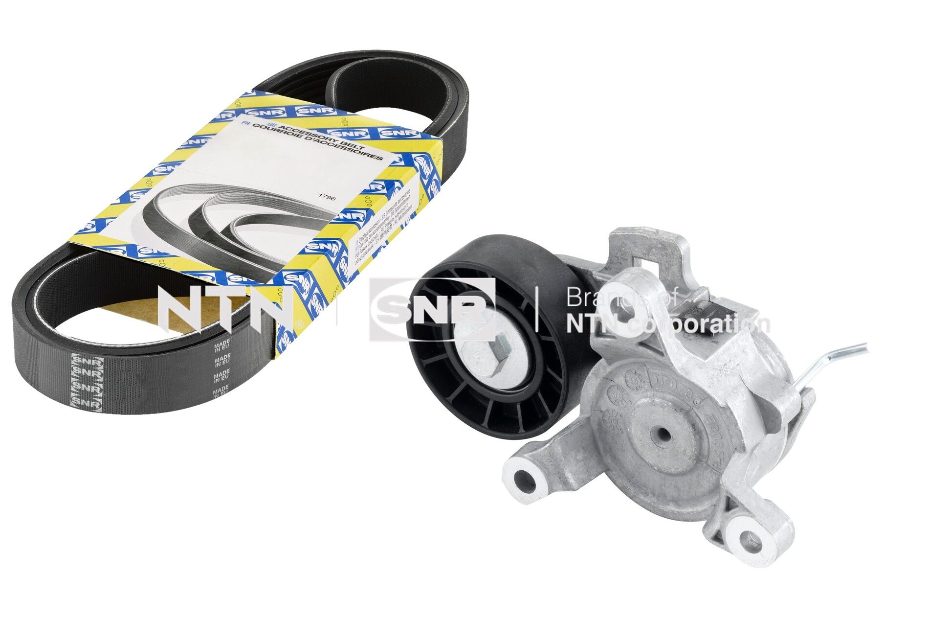Kit cinghie poly-v NTN-SNR KA859.53