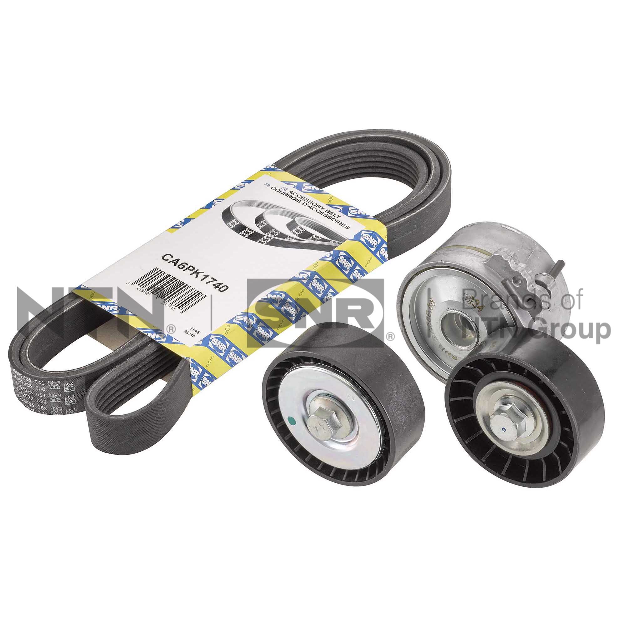 Kit cinghie poly-v NTN-SNR KA859.56