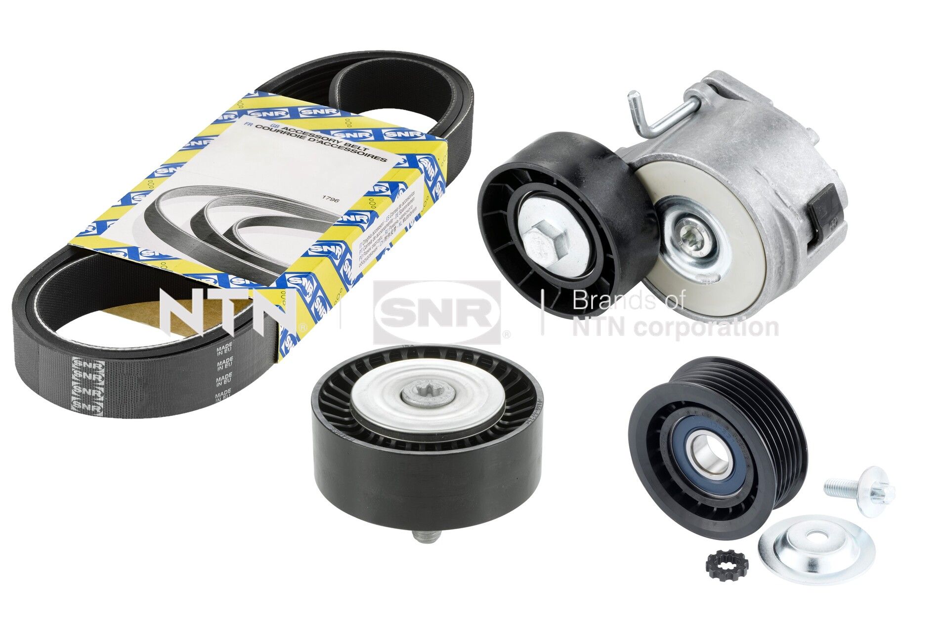 Kit cinghie poly-v NTN-SNR KA860.00