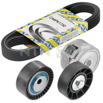 Kit cinghie poly-v NTN-SNR KA866.02