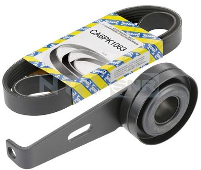 Kit cinghie poly-v NTN-SNR KA866.03