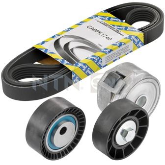 Kit cinghie poly-v NTN-SNR KA866.07