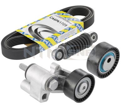 Kit cinghie poly-v NTN-SNR KA866.09