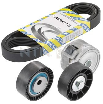 Kit cinghie poly-v NTN-SNR KA866.14