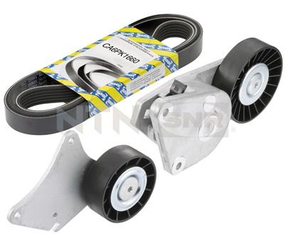 Kit cinghie poly-v NTN-SNR KA866.16