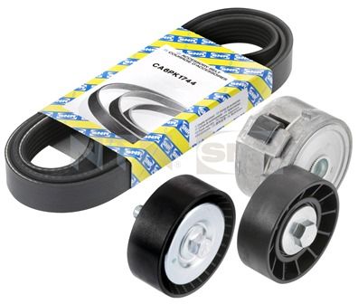 Kit cinghie poly-v NTN-SNR KA866.17
